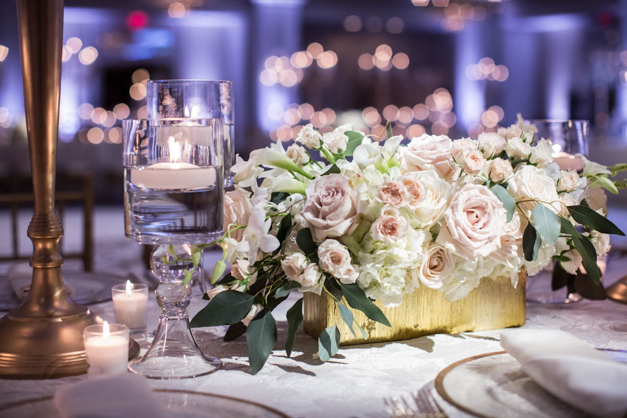 Bride in premium wedding dress
